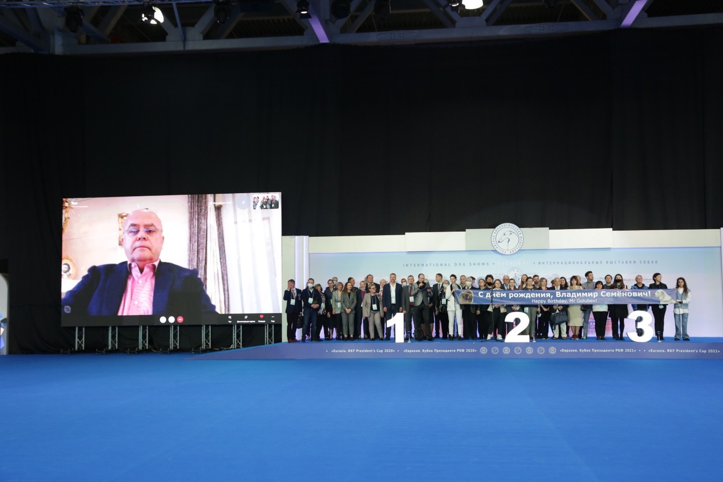 В Москве состоялись интернациональные выставки собак всех пород «Евразия. Кубок Президента РКФ 2021» & «Евразия. Кубок Президента РКФ 2020»