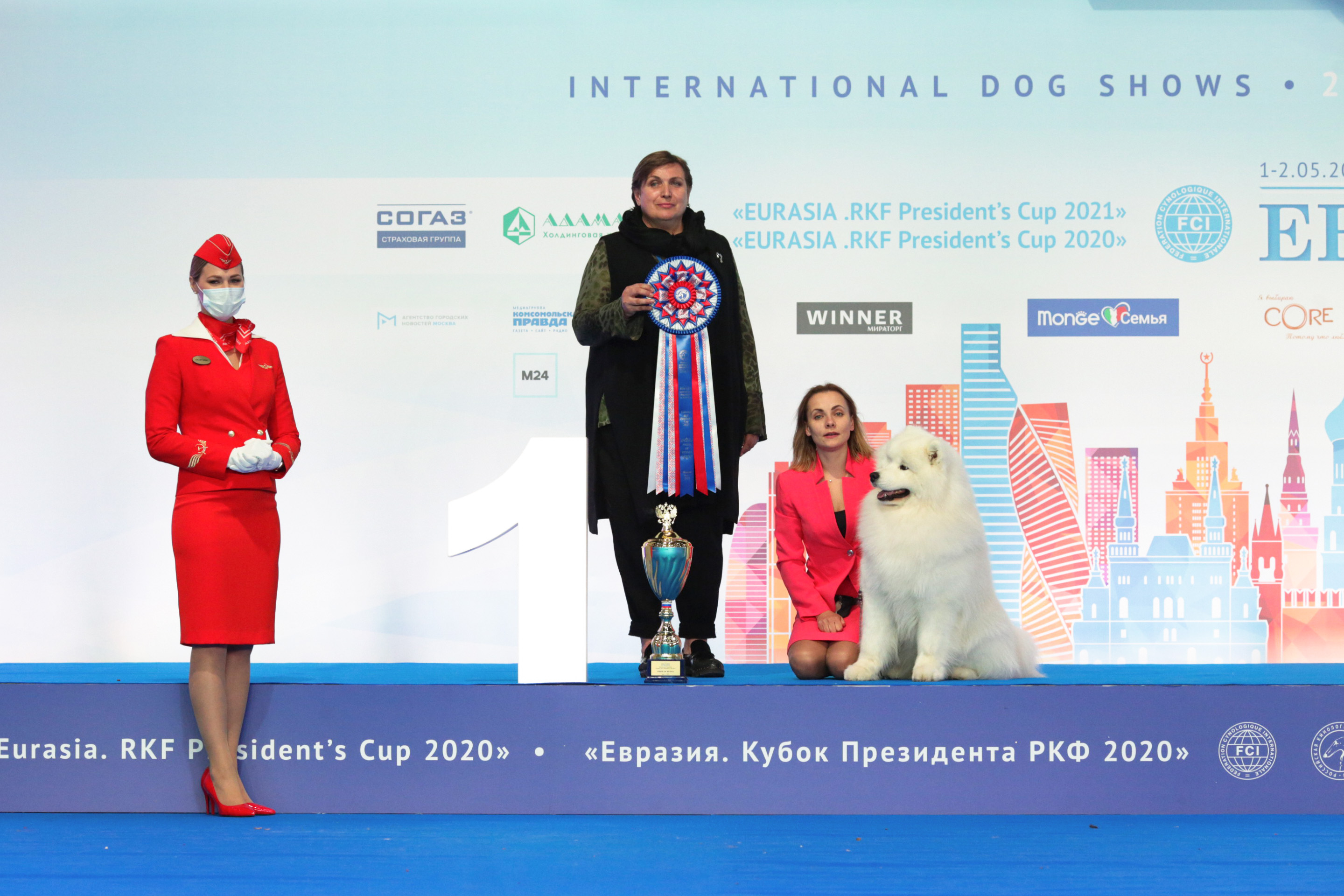 В Москве состоялись интернациональные выставки собак всех пород «Евразия. Кубок Президента РКФ 2021» & «Евразия. Кубок Президента РКФ 2020»