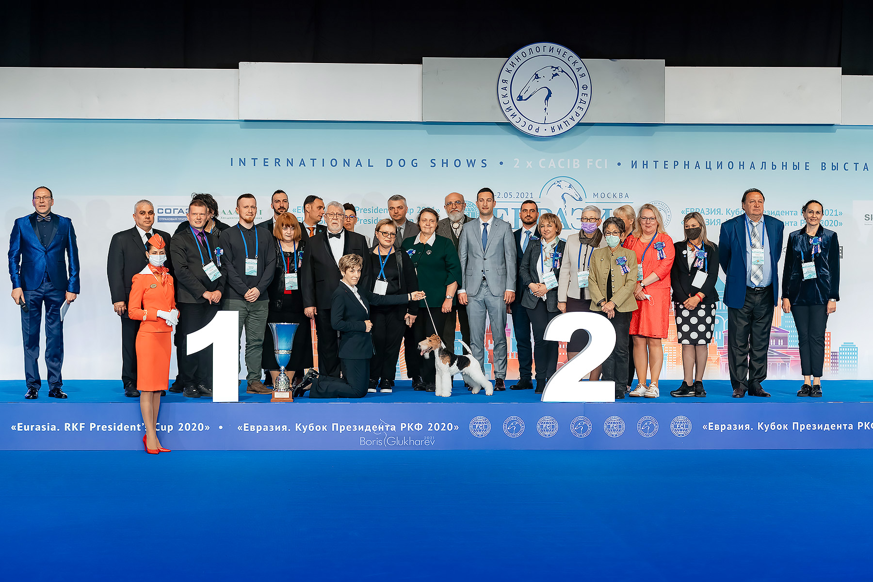 В Москве состоялись интернациональные выставки собак всех пород «Евразия. Кубок Президента РКФ 2021» & «Евразия. Кубок Президента РКФ 2020»
