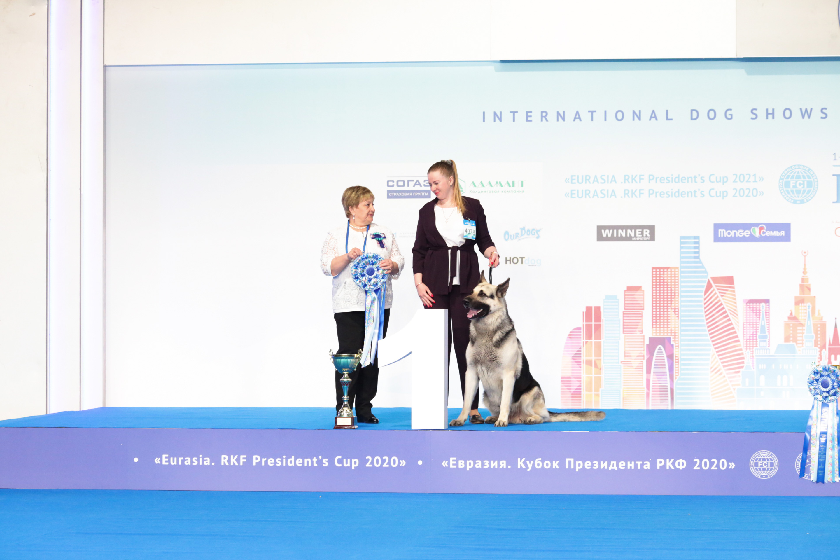 В Москве состоялись интернациональные выставки собак всех пород «Евразия. Кубок Президента РКФ 2021» & «Евразия. Кубок Президента РКФ 2020»