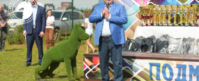 Президент РКФ В.С. Голубев посетил главную выставку немецкой овчарки 2021 года