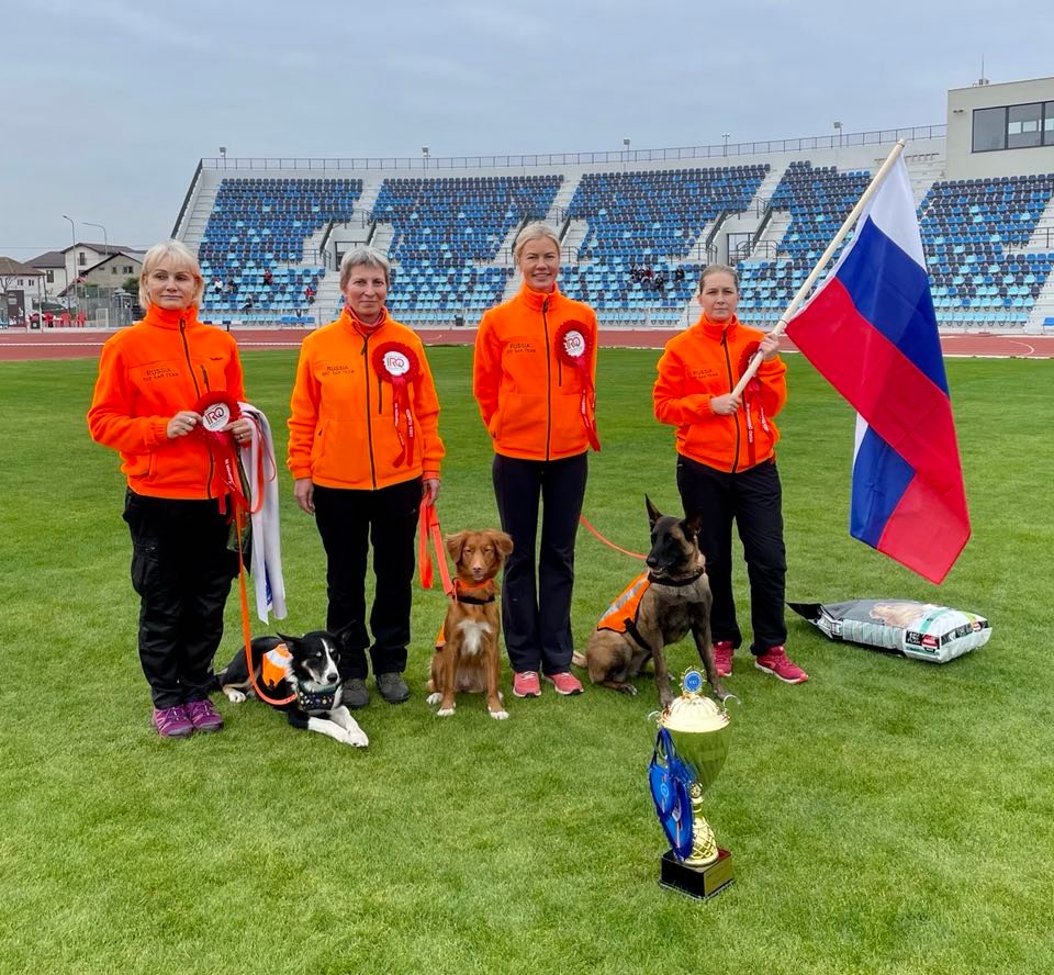 Российская команда завоевала золото на Чемпионате мира FCI среди собак-спасателей
