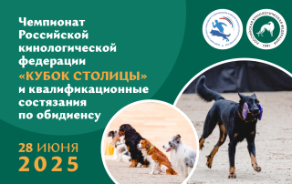 Чемпионат Российской кинологической федерации «КУБОК СТОЛИЦЫ» по обидиенсу и квалификационные состязания