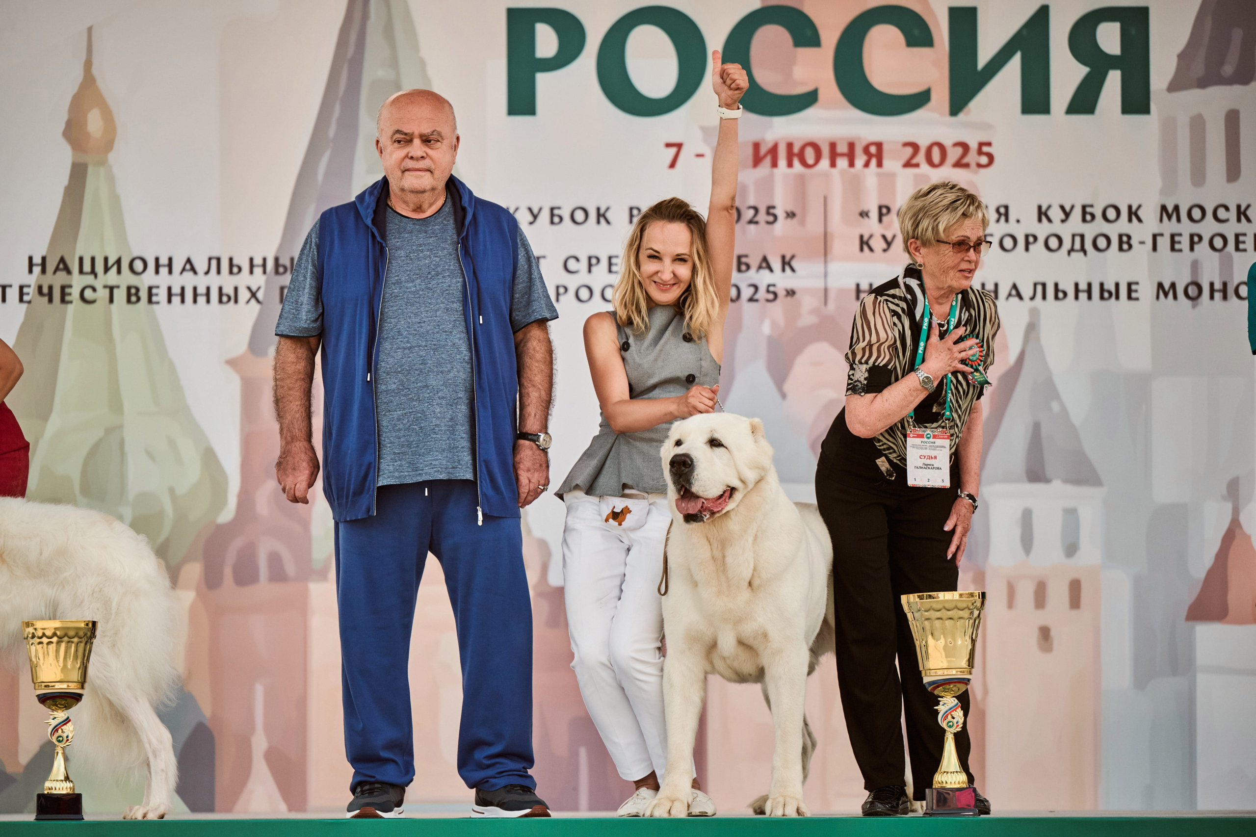 В Подмосковье состоялась выставка собак всех пород «Россия 2025»