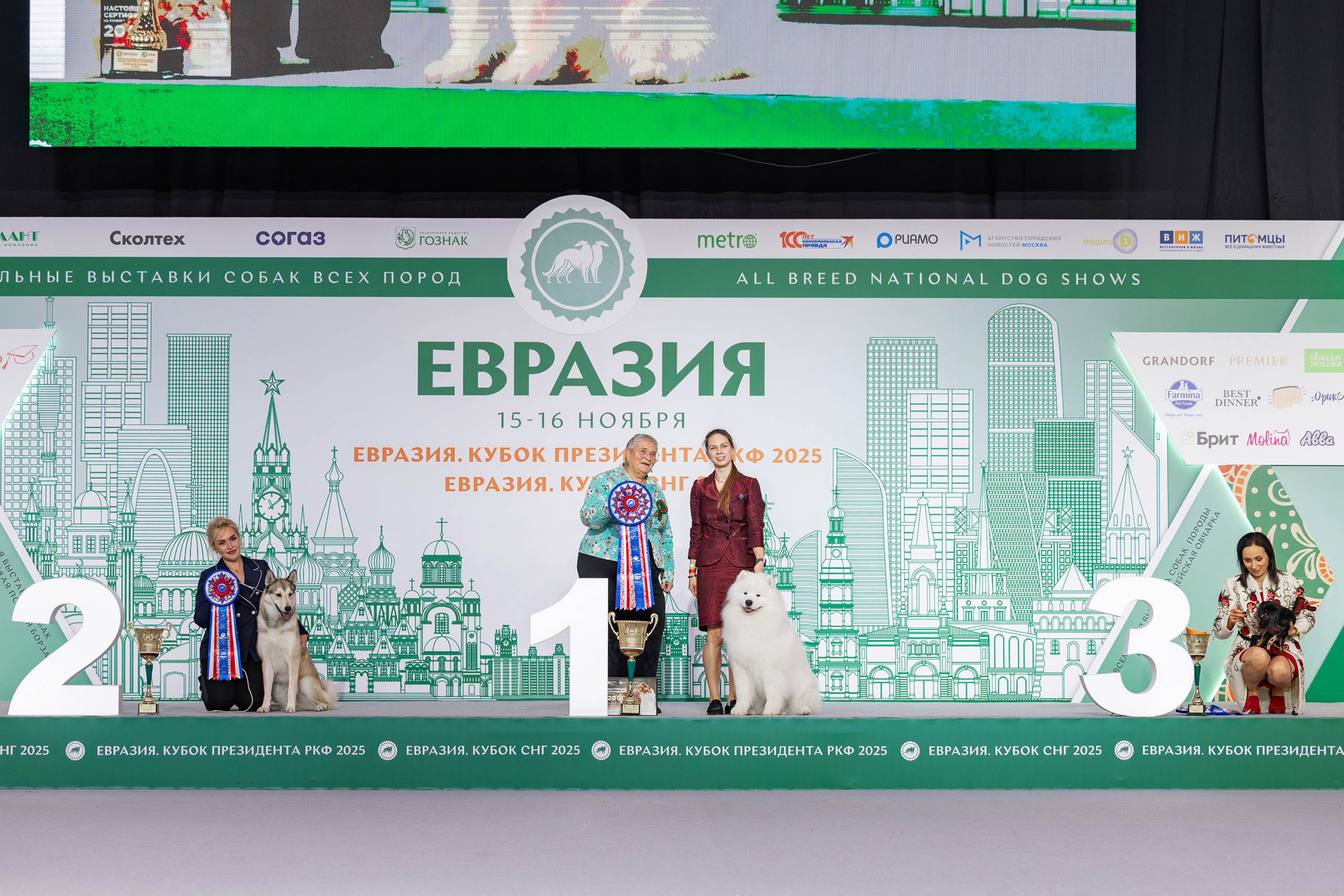 В Москве прошла выставка собак «Евразия 2025»