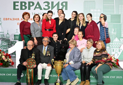 В МОСКВЕ ПОДВЕЛИ ИТОГИ КРУПНЕЙШЕЙ КИНОЛОГИЧЕСКОЙ ВЫСТАВКИ «ЕВРАЗИЯ 2025»